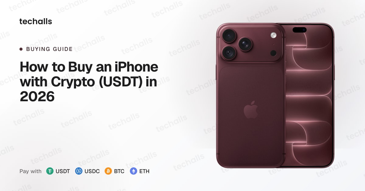 How to Buy an iPhone with Crypto (USDT) in 2026, with the Apple iPhone 18 Pro Max