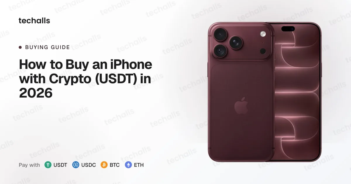 How to Buy an iPhone with Crypto (USDT) in 2026, with the Apple iPhone 18 Pro Max