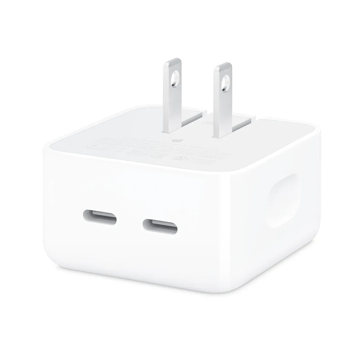 Apple 35W Dual USB-C Port Compact Power Adapter