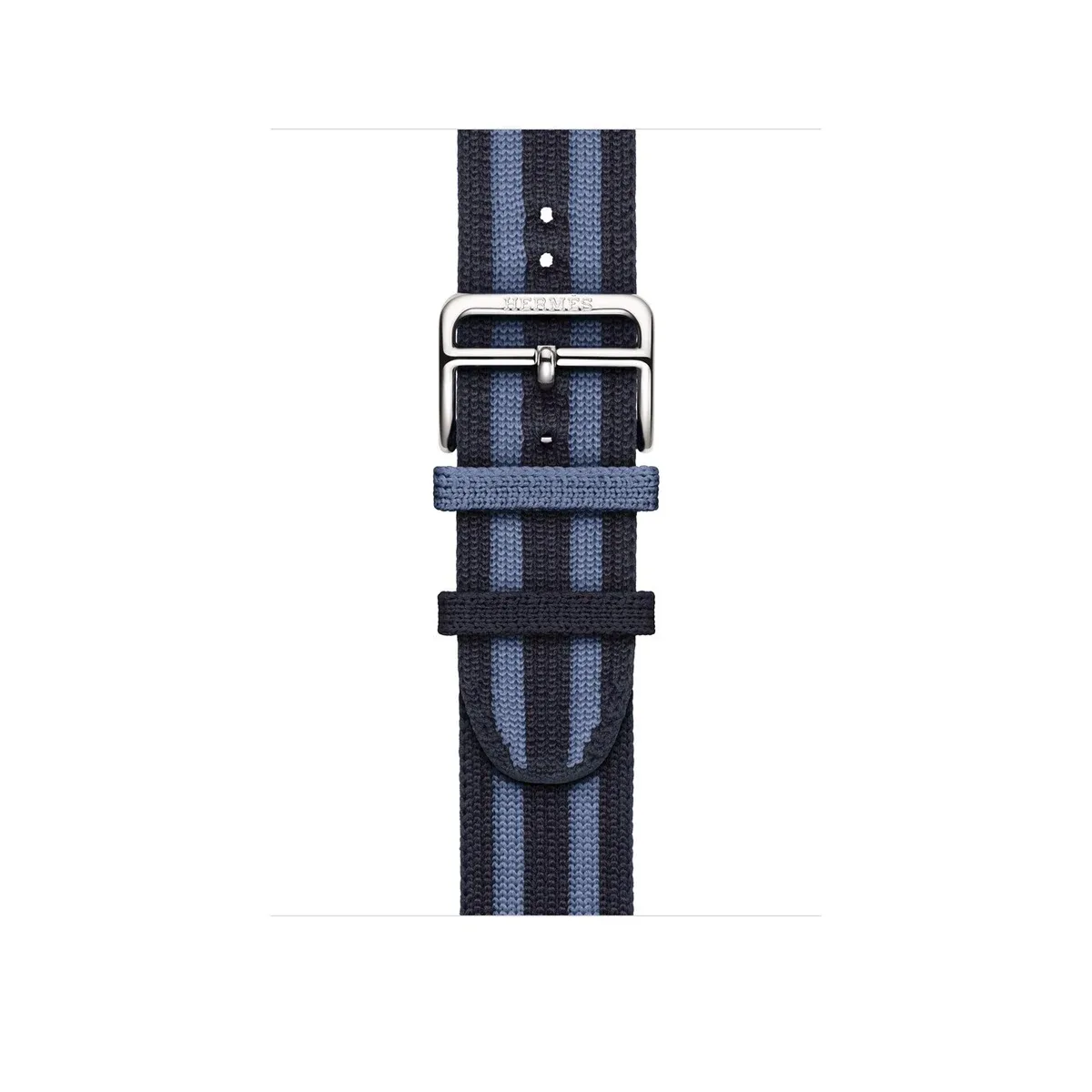 46mm Hermès Rocabar Club Bleu Nuit/Bleu Brighton