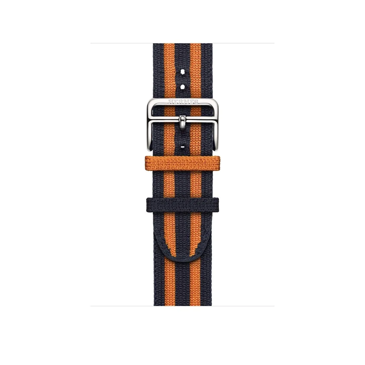 46mm Hermès Rocabar Club Bleu Nuit/Orange
