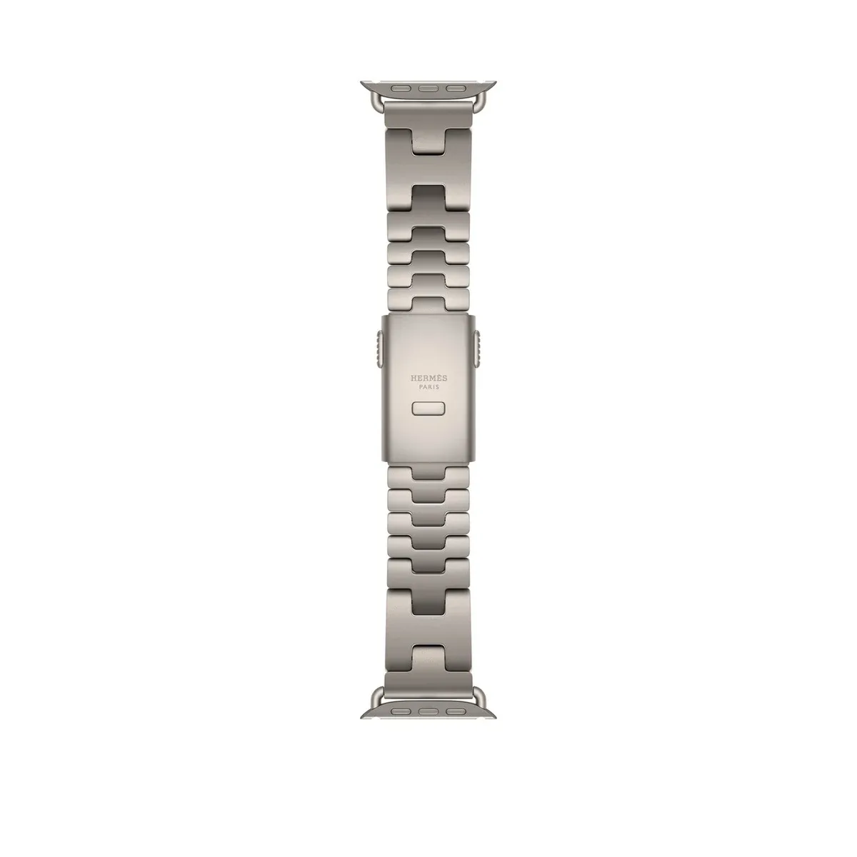 Apple 49mm Hermès Grand H Titane in Gris Titane