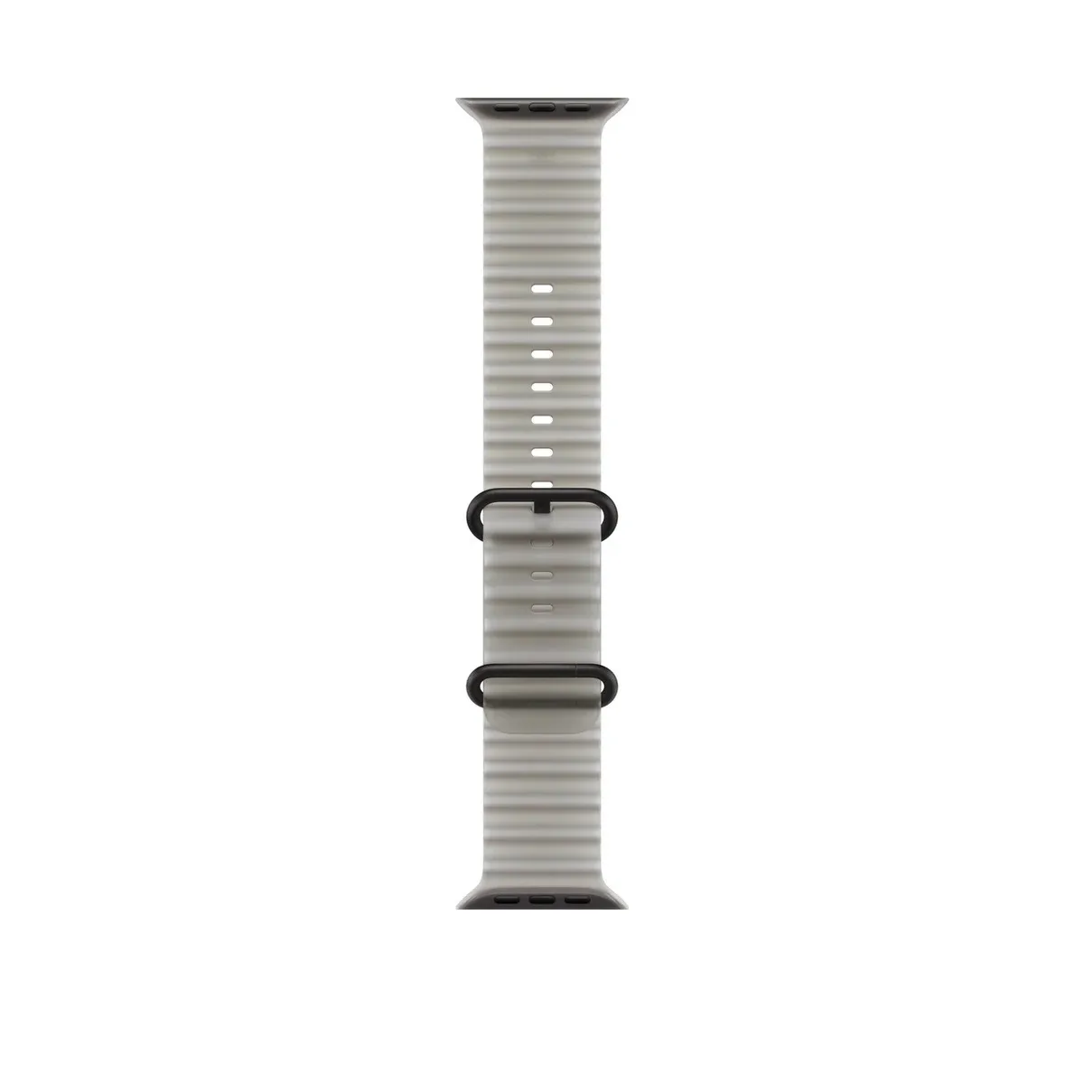 49mm Ocean Band - Black Titanium Finish Translucent Gray