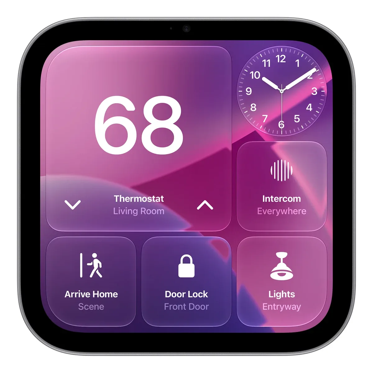 Apple HomeView in Space Gray