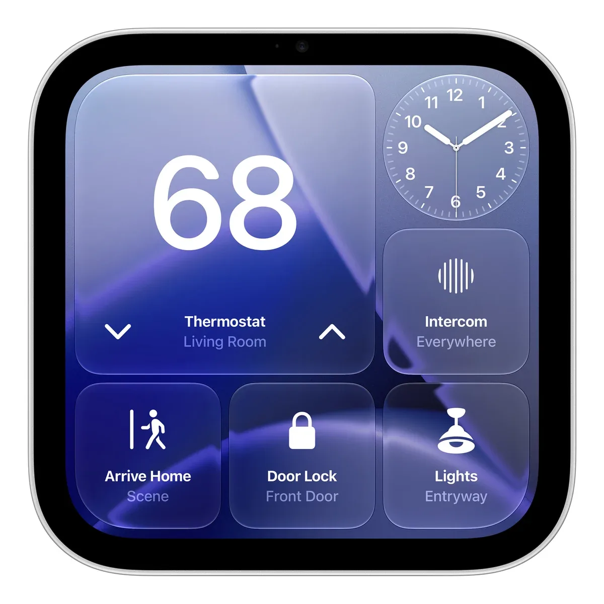Apple HomeView in Silver