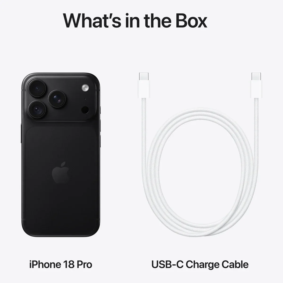 Apple iPhone 18 Pro in Black