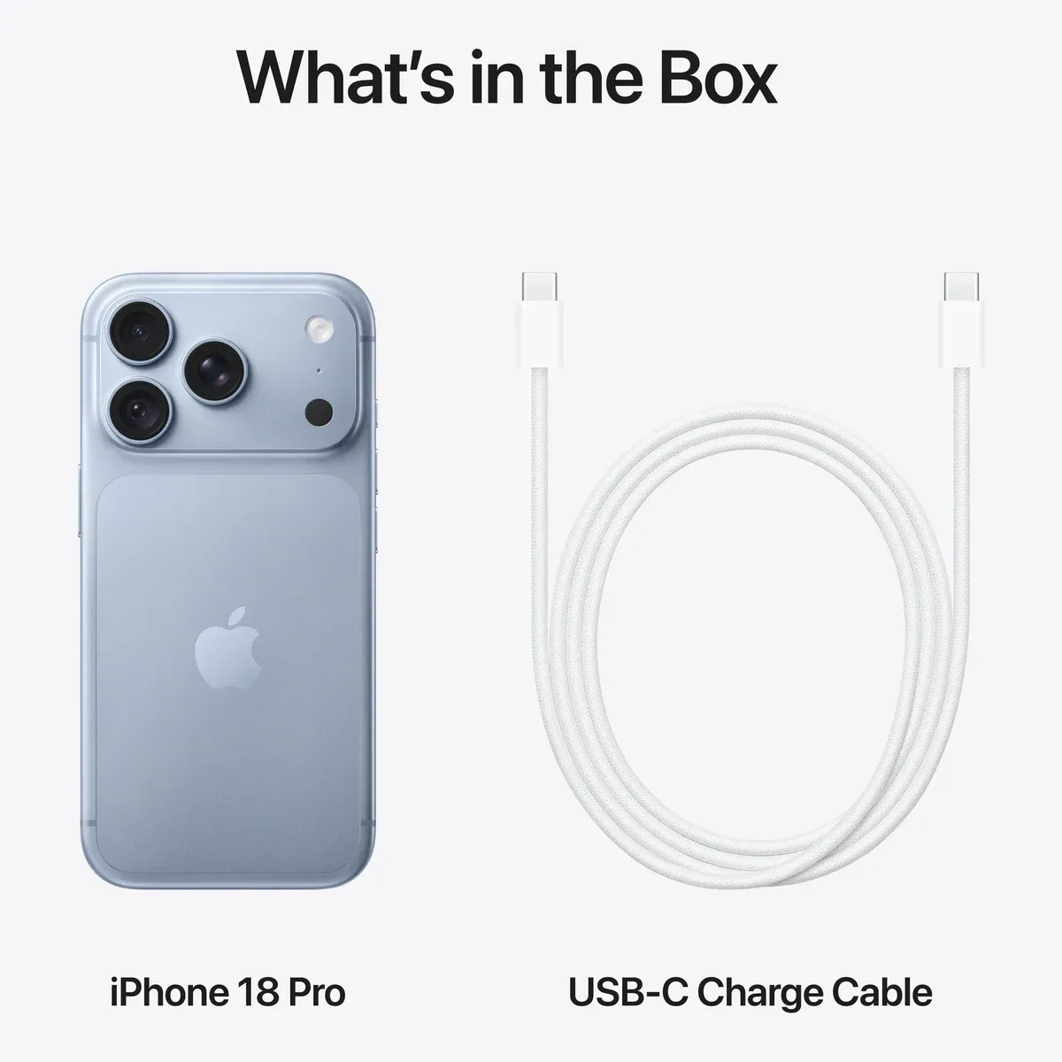 Apple iPhone 18 Pro in Glacier