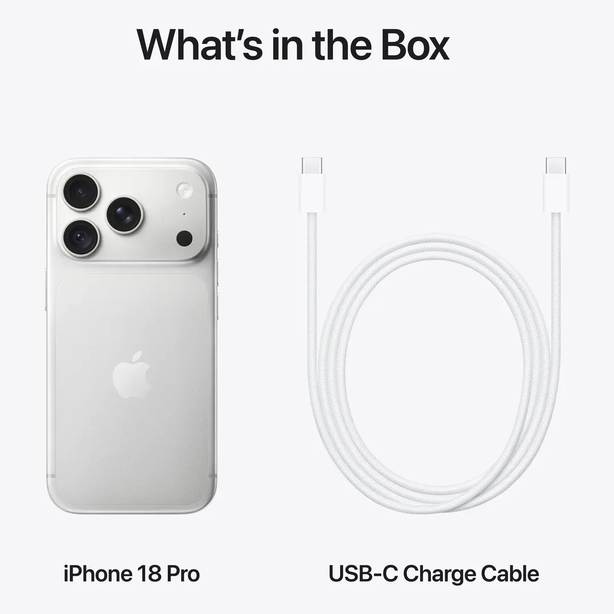 Apple iPhone 18 Pro in Silver