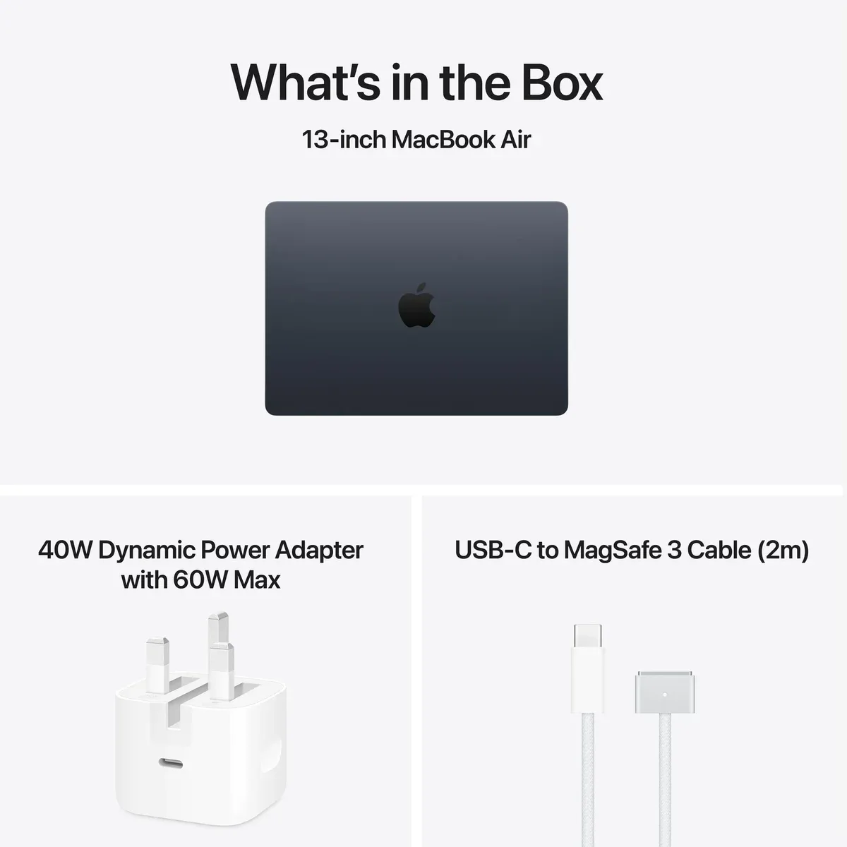 Apple MacBook Air 13-inch in Midnight