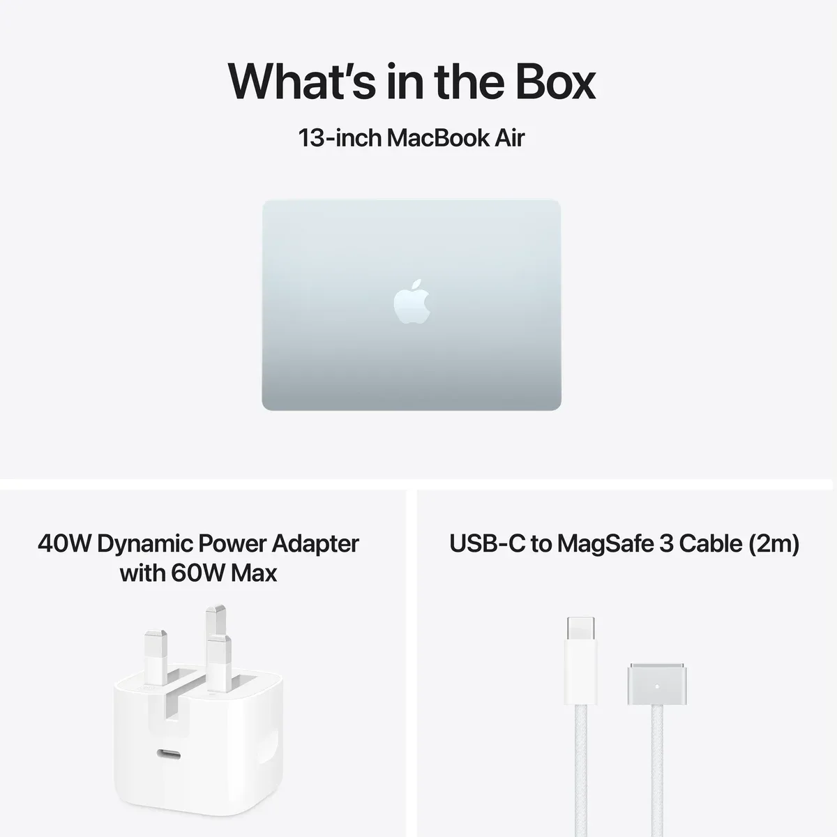 Apple MacBook Air 13-inch in Sky Blue