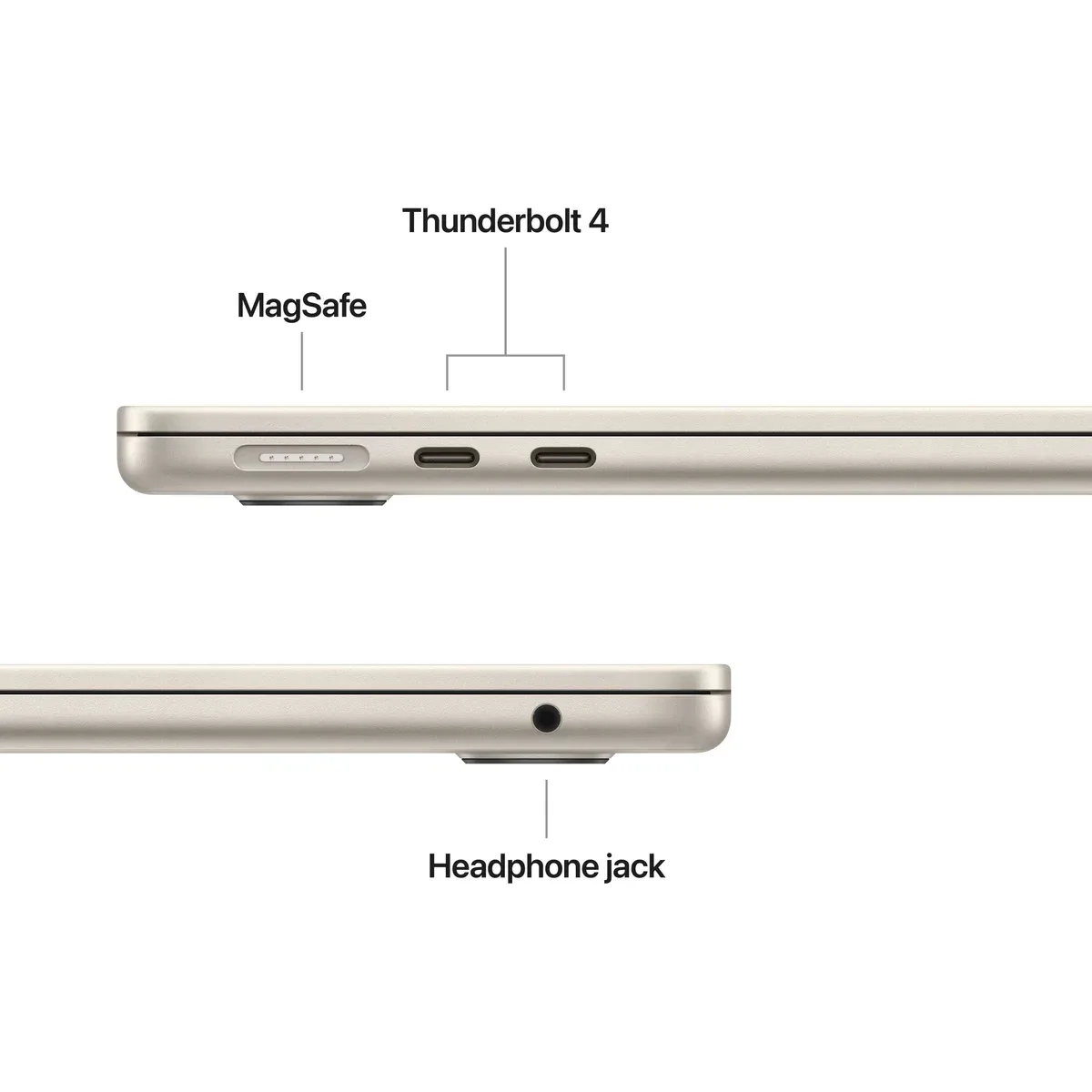 Apple MacBook Air 13-inch in Starlight