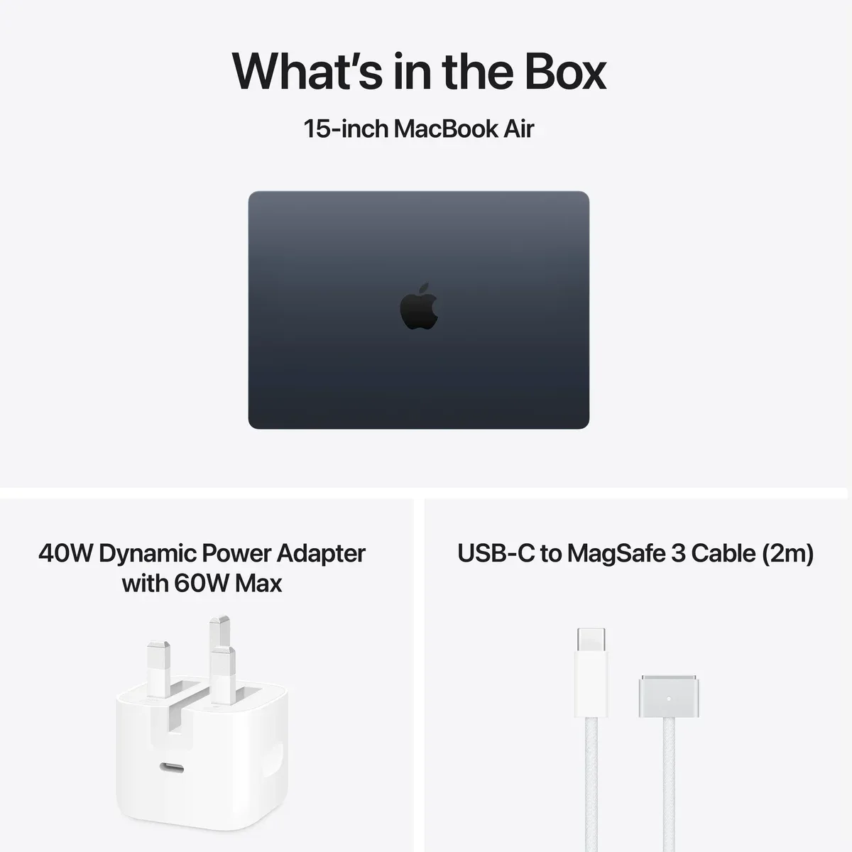 Apple MacBook Air 15-inch in Midnight