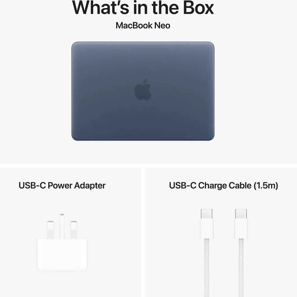 Apple MacBook Neo in Indigo