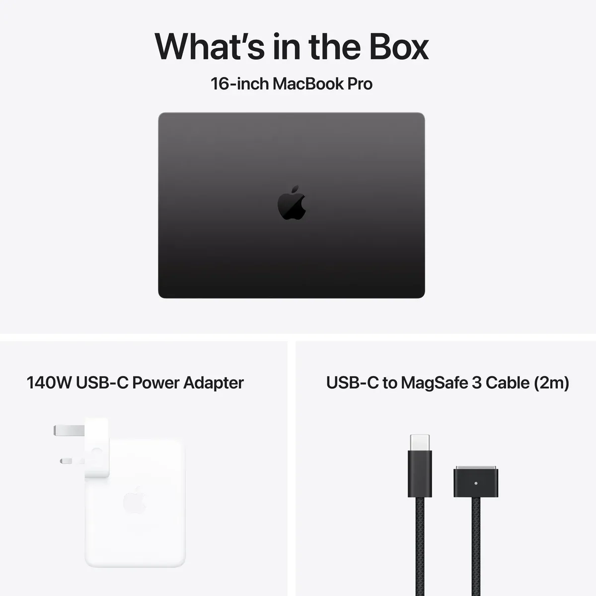 Apple MacBook Pro 16-inch in Space Black