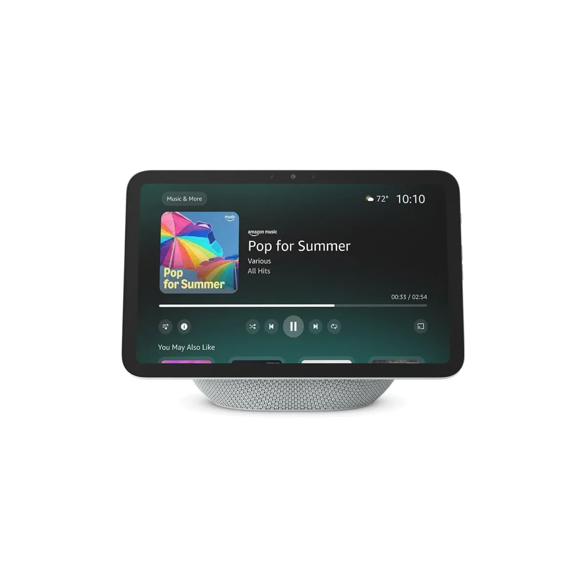 Amazon Echo Show 8 (2025) in Glacier White