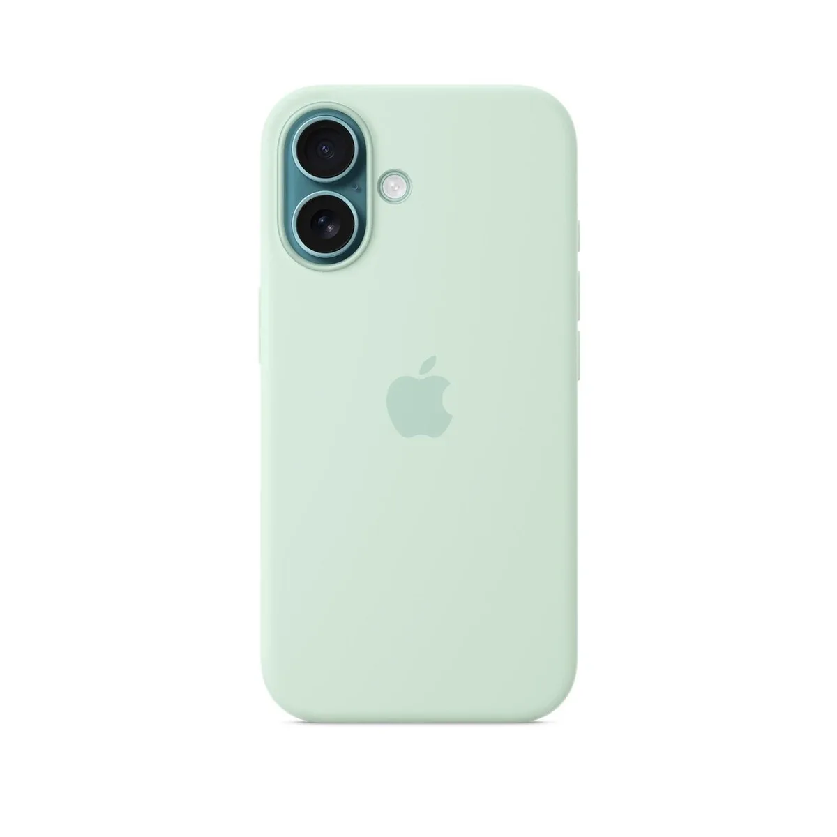 Apple iPhone 16 Plus Silicone Case with MagSafe in Aquamarine