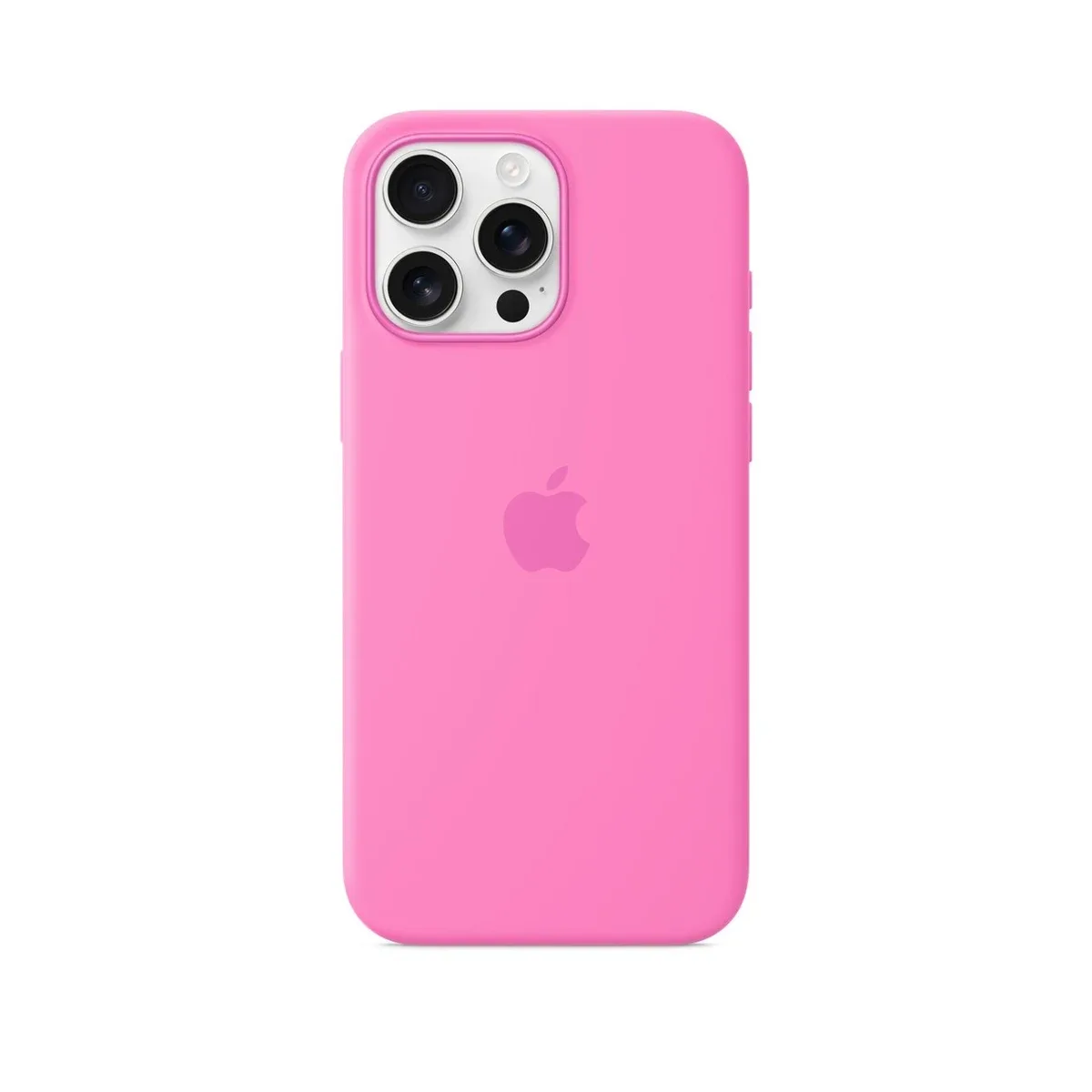 Apple iPhone 16 Pro Max Silicone Case with MagSafe in Peony