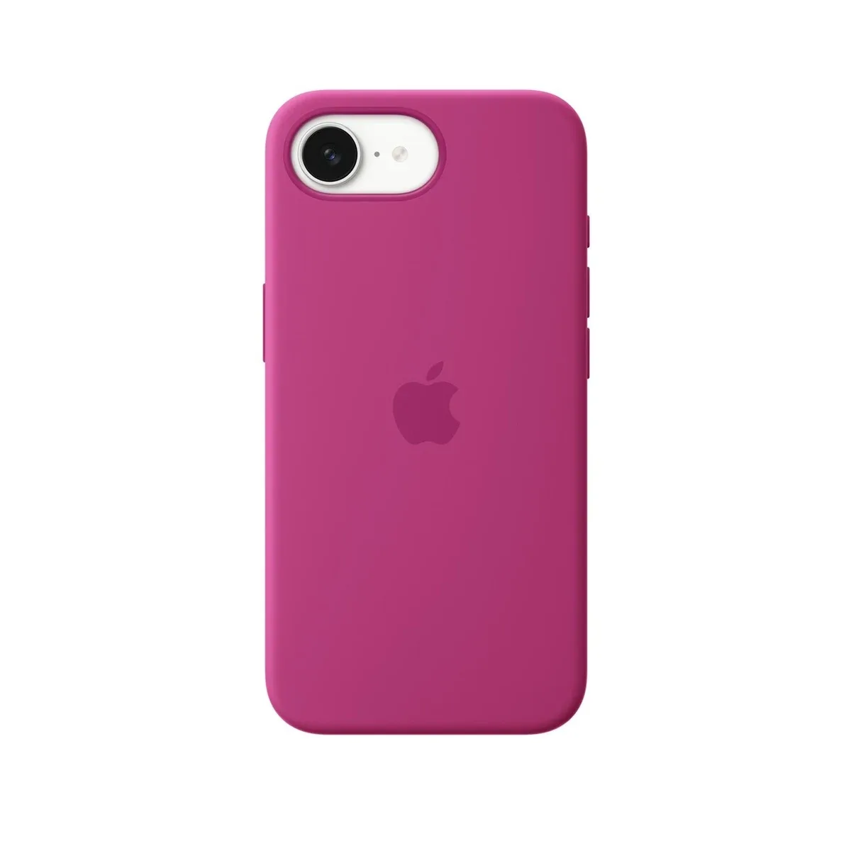 Apple iPhone 16e Silicone Case in Fuchsia