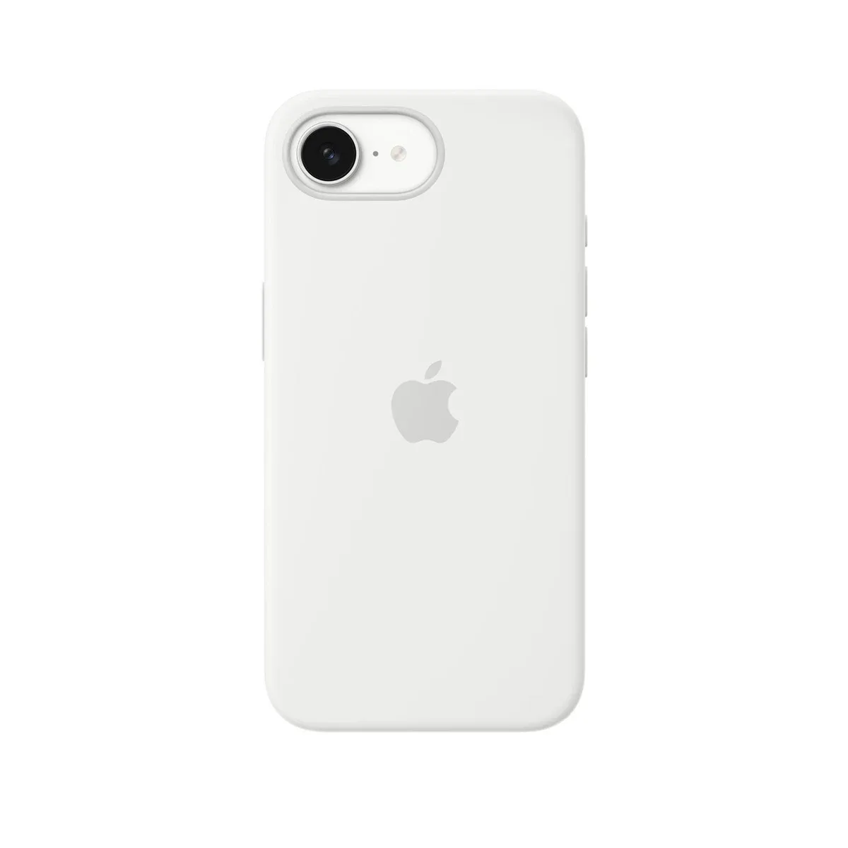 Apple iPhone 16e Silicone Case in White