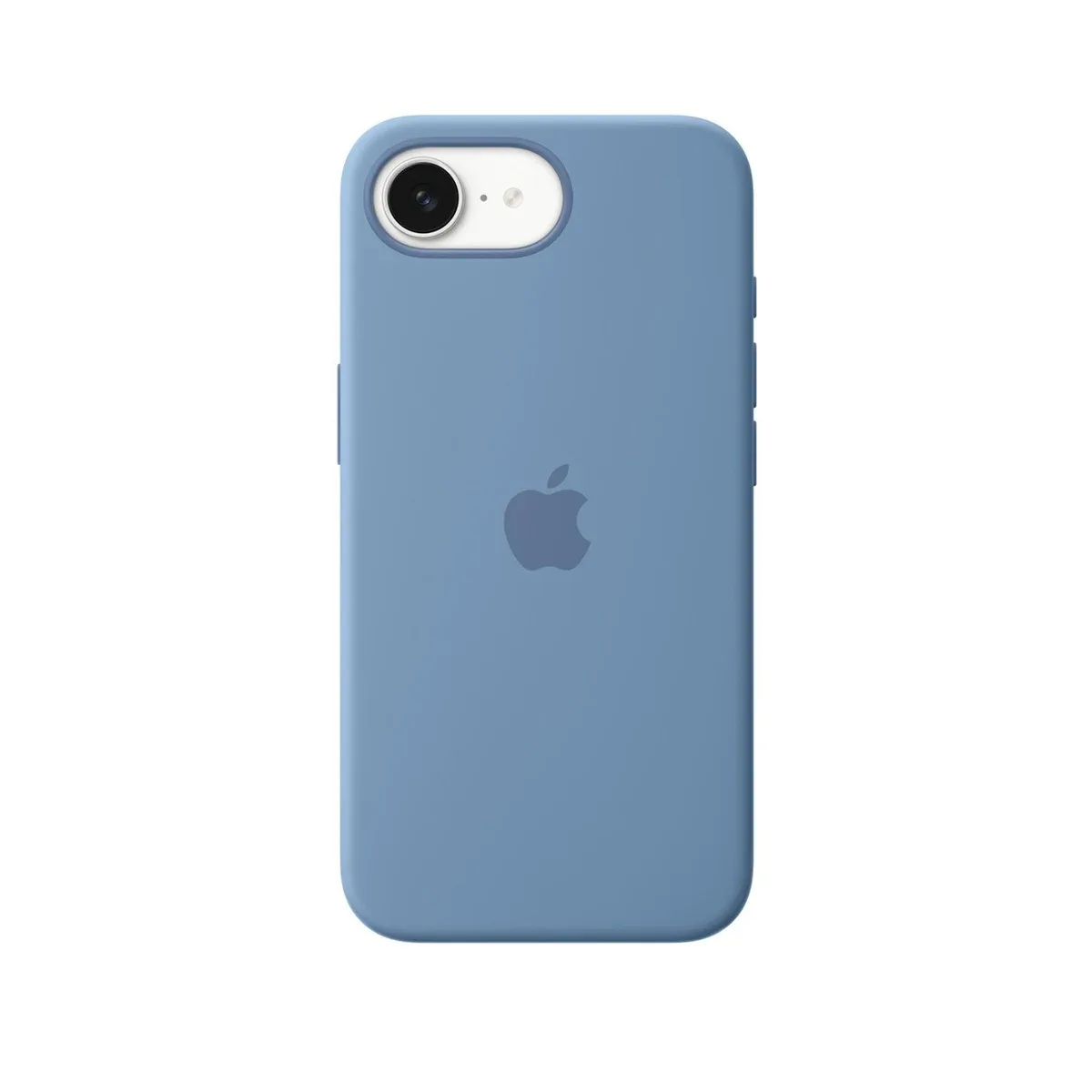 Apple iPhone 16e Silicone Case in Winter Blue