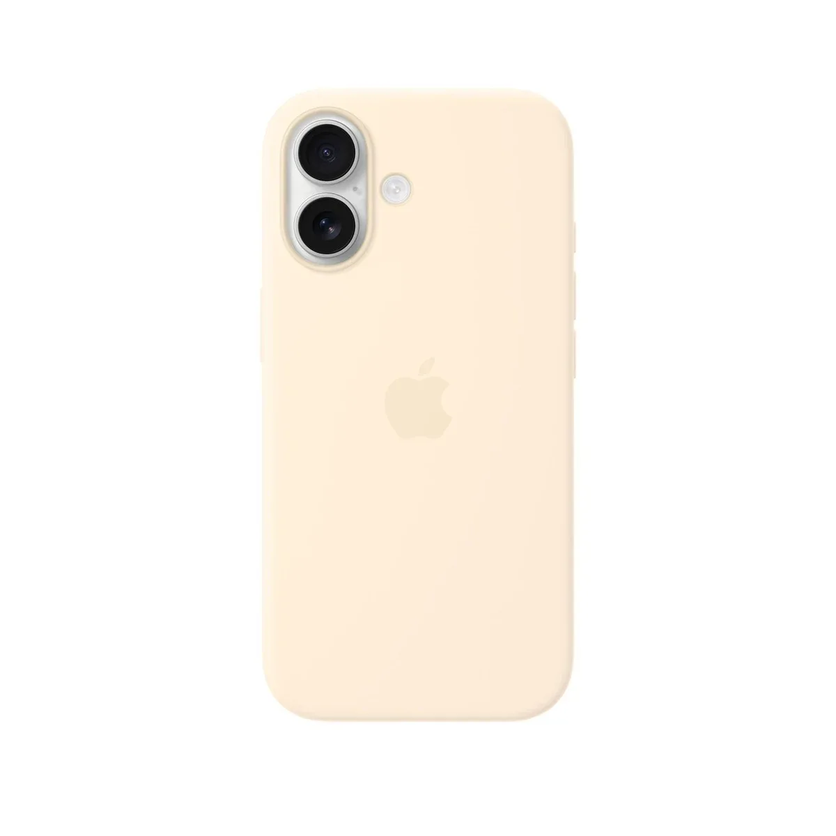 Apple iPhone 17 Pro Silicone Case with MagSafe in Vanilla