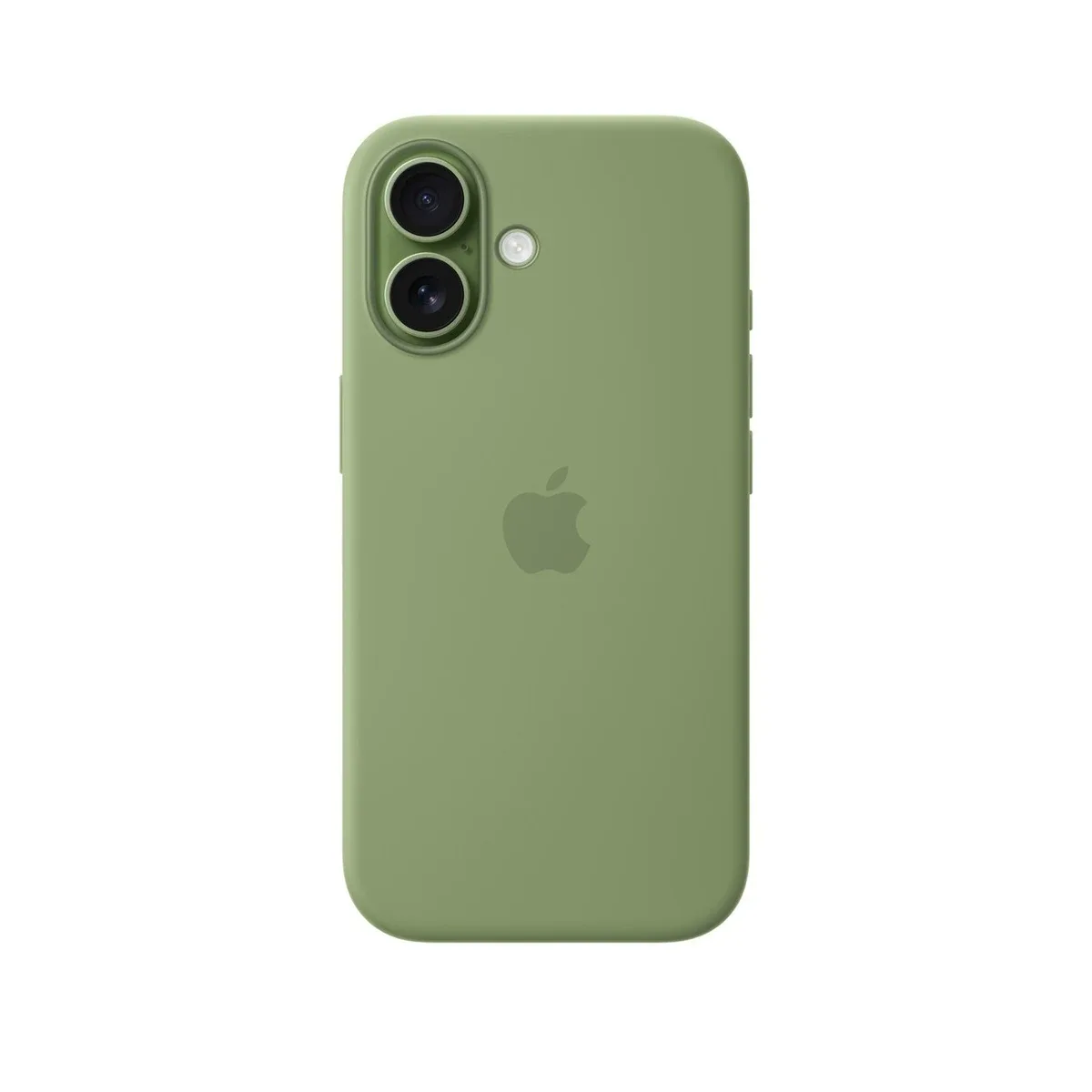 Apple iPhone 17 Silicone Case with MagSafe in Light Moss