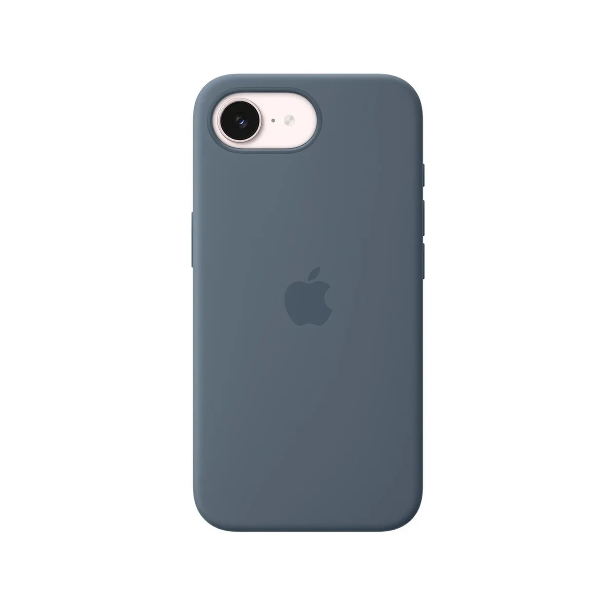 Apple iPhone 17e Silicone Case with MagSafe in Anchor Blue