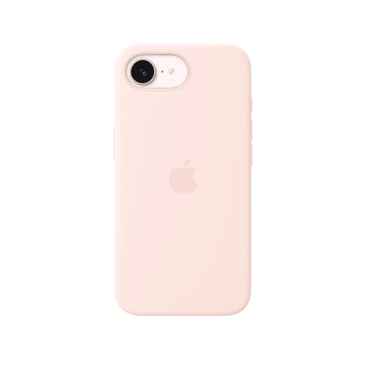 Apple iPhone 17e Silicone Case with MagSafe in Soft Pink