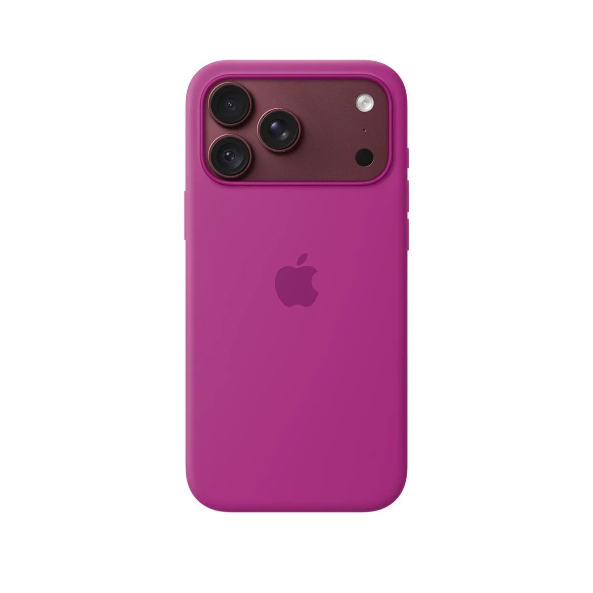 Apple iPhone 18 Pro Max Silicone Case with MagSafe in Magenta