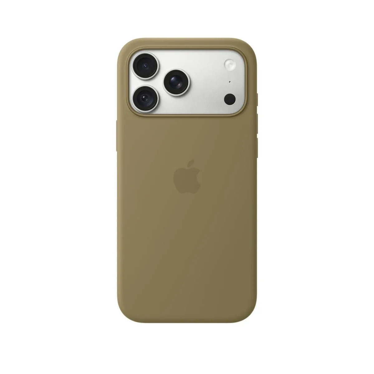 Apple iPhone 18 Pro Max Silicone Case with MagSafe in Olive