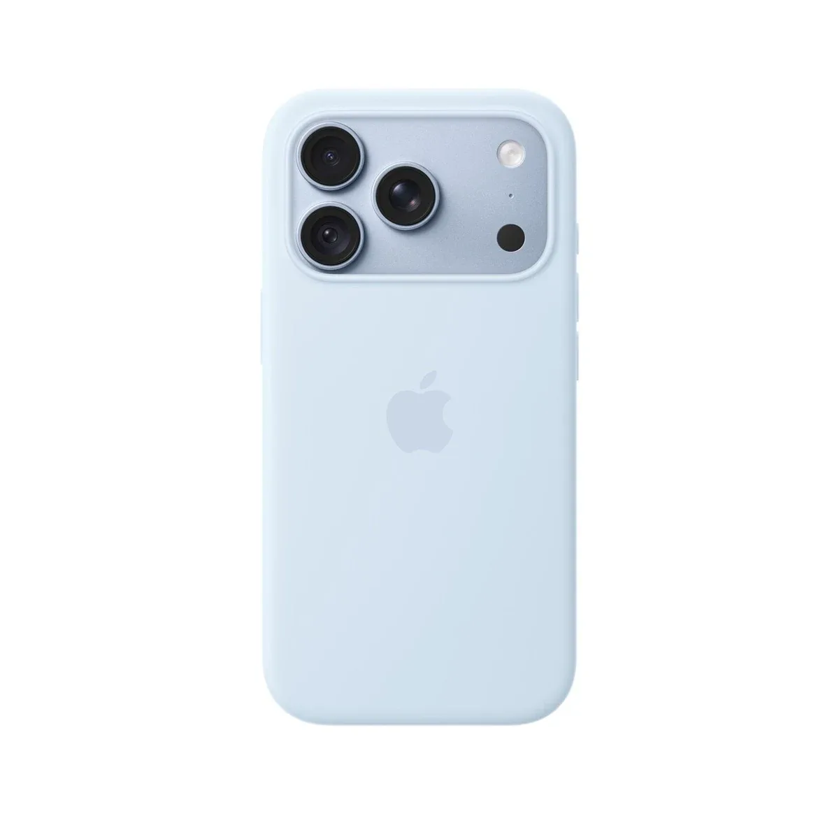 Apple iPhone 18 Pro Silicone Case with MagSafe in Crisp Blue
