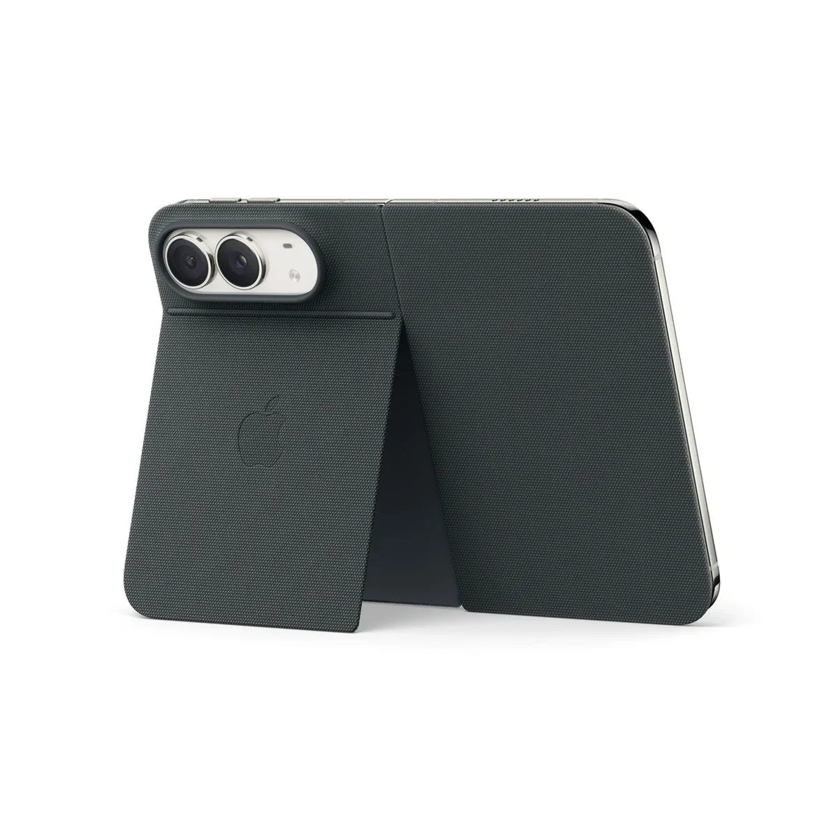 Apple iPhone Duo Folio with Kickstand in Navy Blue