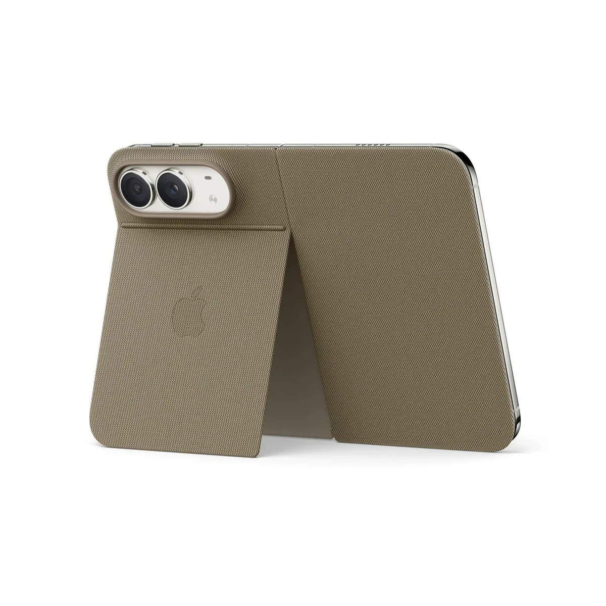 Apple iPhone Duo Folio with Kickstand in Taupe