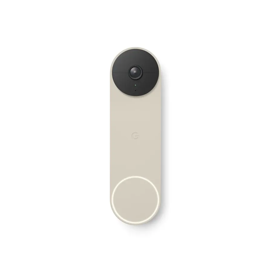 Nest Doorbell (wired, 3rd gen) Linen