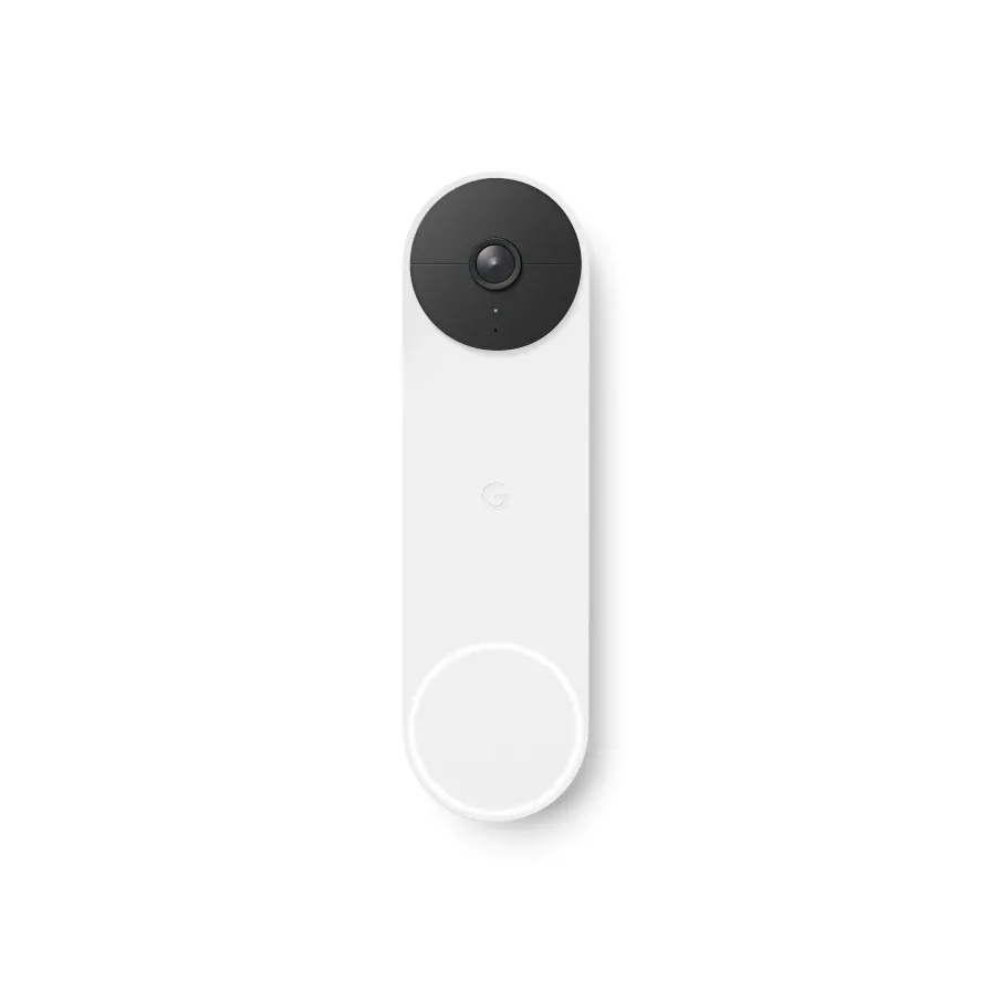 Google Nest Doorbell (wired, 3rd gen) in Snow